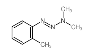 1-Triazene,3,3-dimethyl-1-(2-methylphenyl)- structure
