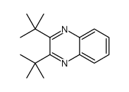 2,3-ditert-butylquinoxaline结构式