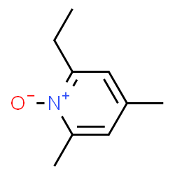 Pyridine, 2-ethyl-4,6-dimethyl-, 1-oxide (9CI) structure