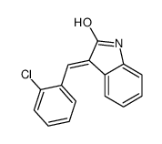 3-[(2-chlorophenyl)methylidene]-1H-indol-2-one Structure
