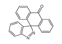 anthrone-10-spiro-3'-3'H-indazole结构式