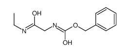 benzyl N-[2-(ethylamino)-2-oxoethyl]carbamate结构式