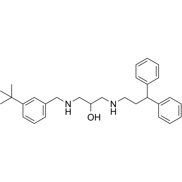 Multitarget AD inhibitor-1结构式
