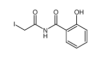 N-(iodoacetyl)salicylamide Structure