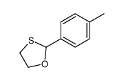 2-(4-methylphenyl)-1,3-oxathiolane结构式