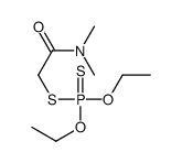 2-diethoxyphosphinothioylsulfanyl-N,N-dimethylacetamide Structure