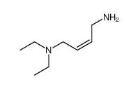 N,N-diethyl-but-2c-ene-1,4-diamine Structure