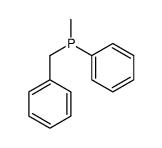 benzyl-methyl-phenylphosphane结构式