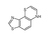 6H-Thiazolo[5,4-h][1,4]benzothiazine(8CI,9CI)结构式