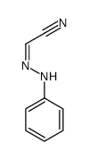 2-(phenylhydrazinylidene)acetonitrile Structure
