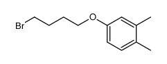 4-(3,4-Dimethyl-phenoxy)-butylbromid Structure