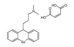 (E)-but-2-enedioic acid,N,N-dimethyl-3-(9H-selenoxanthen-9-yl)propan-1-amine Structure