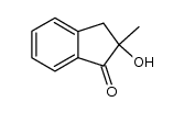 2-hydroxy-2-methyl-2,3-dihydro-1H-inden-1-one Structure