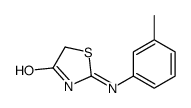 2-间甲苯氨基噻唑-4-酮结构式