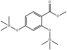 2,4-Bis[(trimethylsilyl)oxy]benzoic acid methyl ester结构式