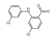 (5-chloro-2-nitro-phenyl)-(3-chloro-phenyl)-amine Structure