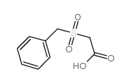 (Benzylsulfonyl)acetic acid Structure