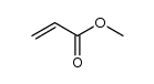 acrylic acid methyl ester Structure