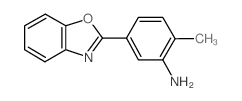 5-Benzooxazol-2-yl-2-methyl-phenylamine Structure