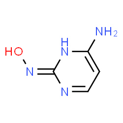 2(1H)-Pyrimidinone, 4-amino-, oxime (9CI)结构式