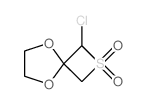 5,8-Dioxa-2-thiaspiro[3.4]octane,1-chloro-, 2,2-dioxide Structure