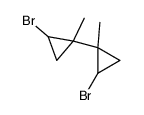 2-bromo-1-(2-bromo-1-methylcyclopropyl)-1-methylcyclopropane结构式