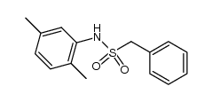 phenyl-methanesulfonic acid-(2,5-dimethyl-anilide) Structure