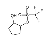 (2-hydroxycyclopentyl) trifluoromethanesulfonate Structure