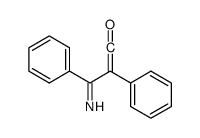 3-imino-2,3-diphenylprop-1-en-1-one Structure