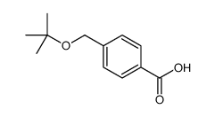 4-(TERT-BUTOXYMETHYL)BENZOIC ACID Structure