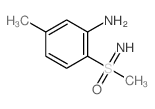 Benzenamine,5-methyl-2-(S-methylsulfonimidoyl)- (9CI)结构式