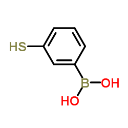 3-疏基苯硼酸结构式