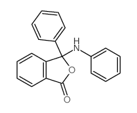 3-Phenyl-3-(phenylamino)-2-benzofuran-1(3H)-one Structure