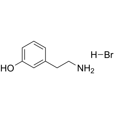m-Tyramine hydrobromide Structure