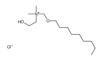 2-hydroxyethyl-dimethyl-(nonoxymethyl)azanium,chloride Structure