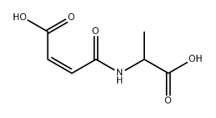 2-Butenoic acid, 4-[(1-carboxyethyl)amino]-4-oxo-, (2Z)-结构式