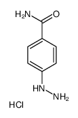 4-hydrazinylbenzamide,hydrochloride Structure
