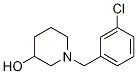 1-(3-氯-苄基)-哌啶-3-醇结构式
