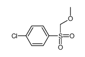 1-chloro-4-(methoxymethylsulfonyl)benzene Structure