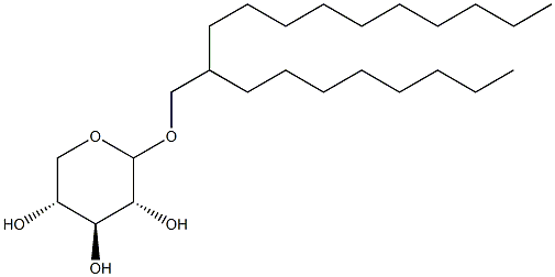 2-Octyldodecyl D-xylopyranoside Structure