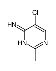 5-chloro-2-methylpyrimidin-4-amine structure