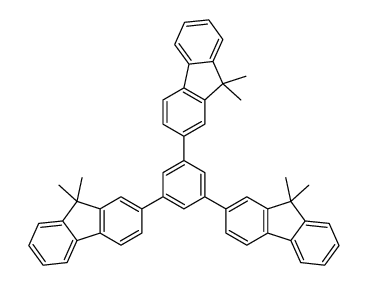 2-[3,5-bis(9,9-dimethylfluoren-2-yl)phenyl]-9,9-dimethylfluorene结构式