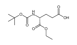 Boc-D-Glu-OEt Structure