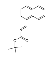 tert-butyl naphthalen-1-ylmethylenecarbamate Structure