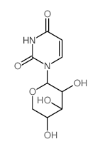 1-(3,4,5-trihydroxyoxan-2-yl)pyrimidine-2,4-dione Structure
