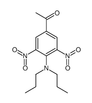 3',5'-Dinitro-4'-dipropylaminoacetophenone structure