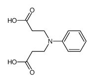 N-ethoxycarbonyl-N-phenyl-β-alanine Structure