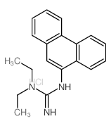 1,1-diethyl-2-phenanthren-9-yl-guanidine structure