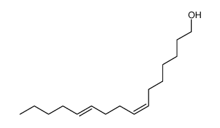 (7Z,11E)-7,11-Hexadecadien-1-ol结构式