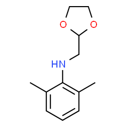 N-(2,6-Dimethylphenyl)-1,3-dioxolane-2-methanamine Structure